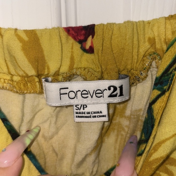 Forever21 Tropical Print Floral Sundress - Picture 2 of 4